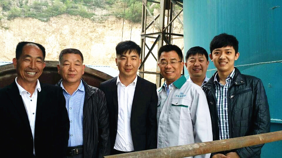 三門峽錦翊工程進行的窯爐控制系統的調試